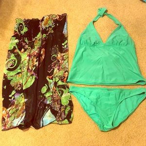 Old Navy Tankini with cover up